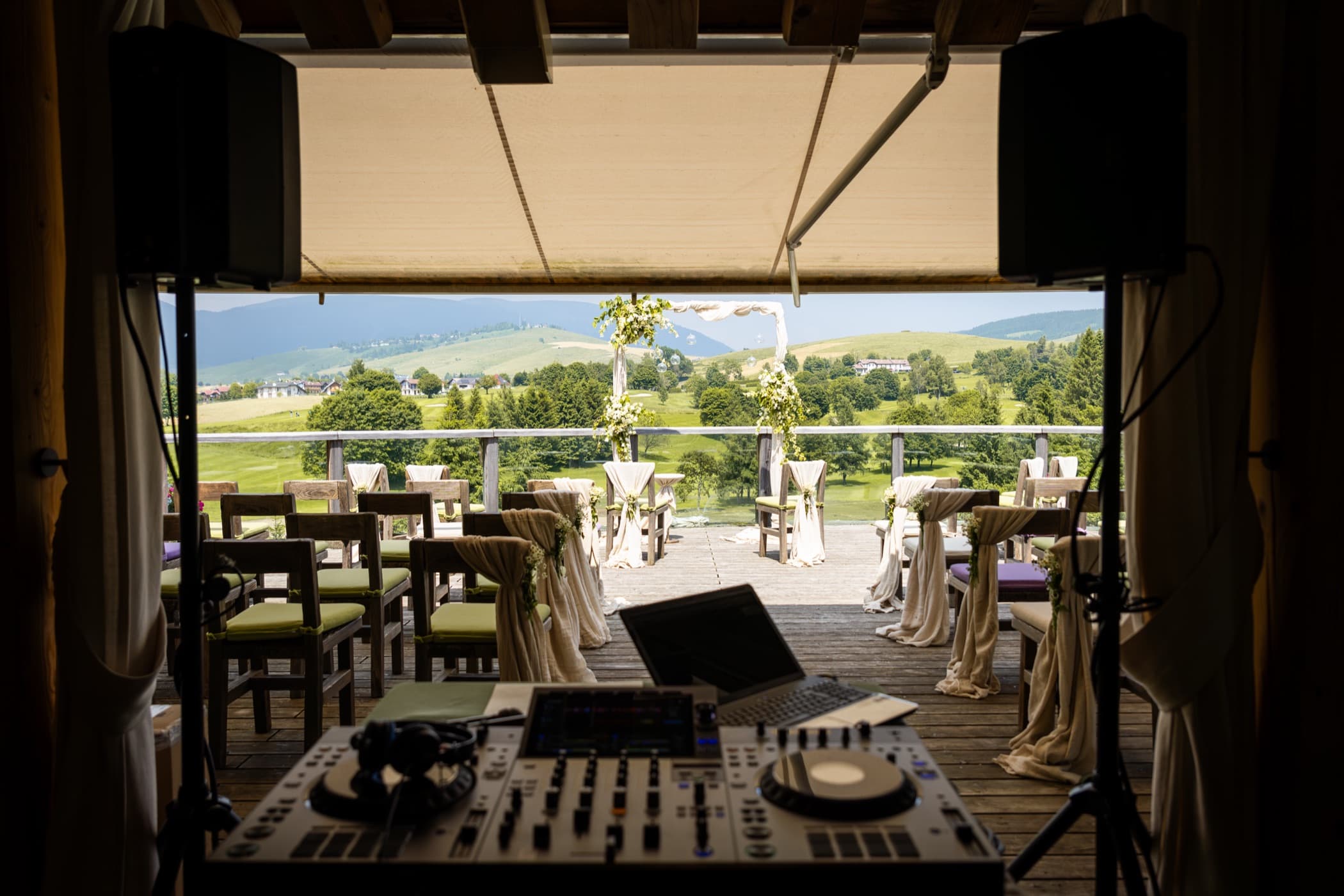 Setup musicale per cerimonia matrimonio
